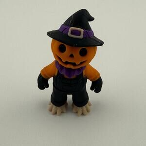 Halloween Pumpkin Jack-o-Lantern Scarecrow Flexi Fidget Toy